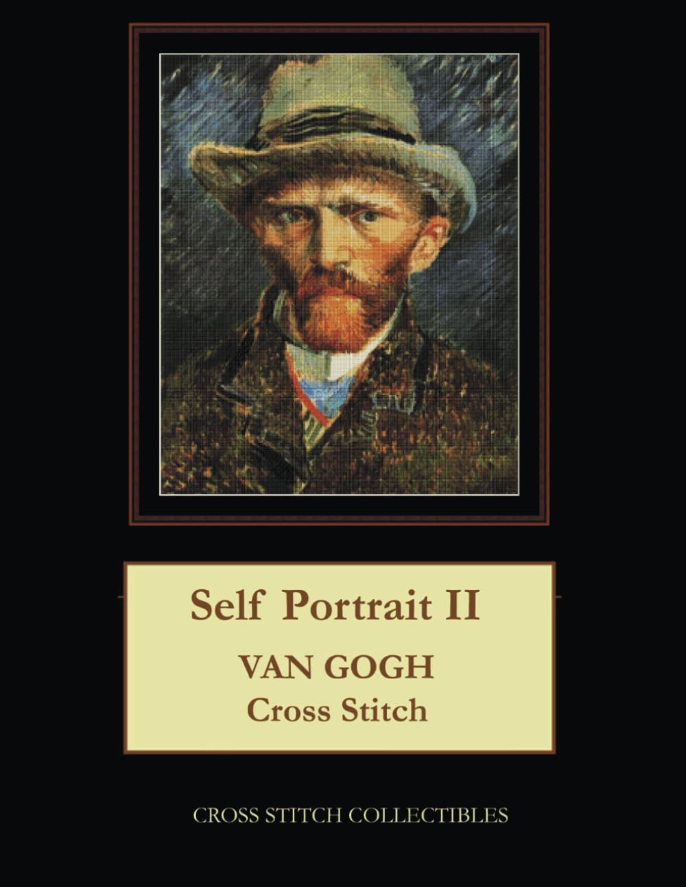 Self Portrait II: Van Gogh Cross Stitch Pattern