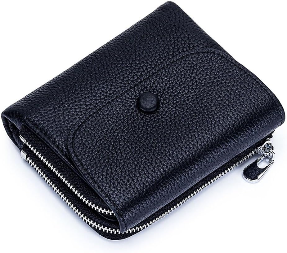 Thin Card Case For Men Genuine Leather Credit Card Certificate Bag Coin Bag