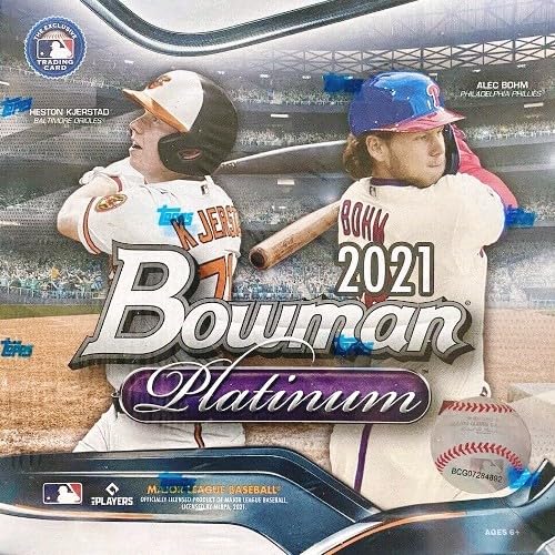 2021 Bowman Platinum Baseball HUGE Factory Sealed MEGA Box with