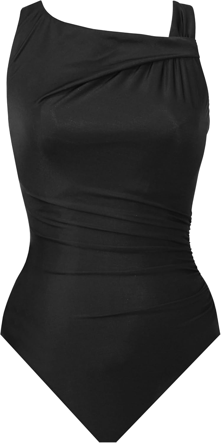 Miraclesuit Women's Swimwear Rock Solid Avra Underwire Tummy Control One Piece Swimsuit