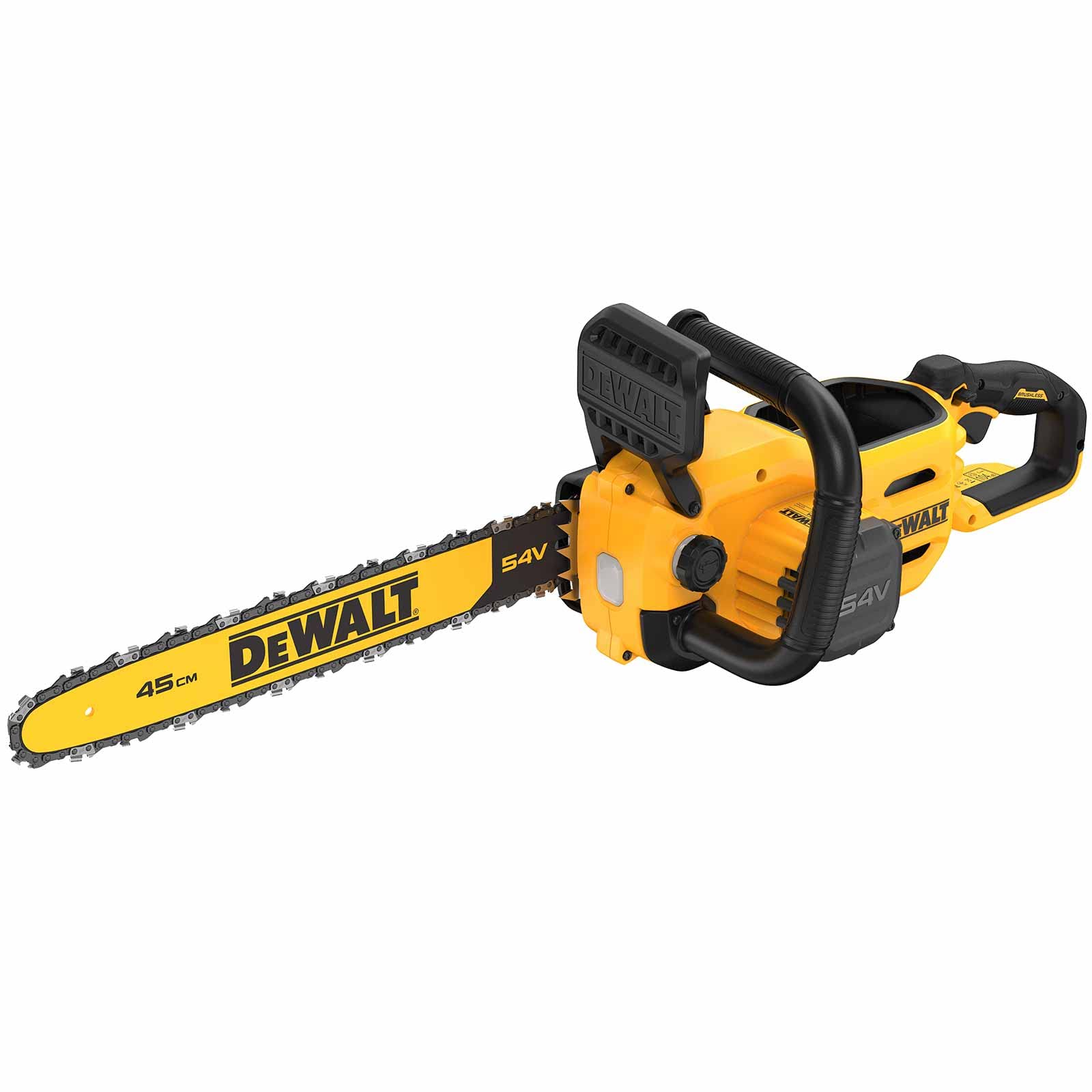 DeWalt DCMCS574N 54V XR Cordless Brushless FLEXVOLT 45cm Chainsaw Body Only