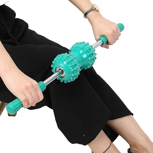 Miniatura 8 de Varilla de masaje con rodillo muscular, rodillo de masaje magnético multifuncional que reduce el dolor muscular, tensión en las piernas, calambres
