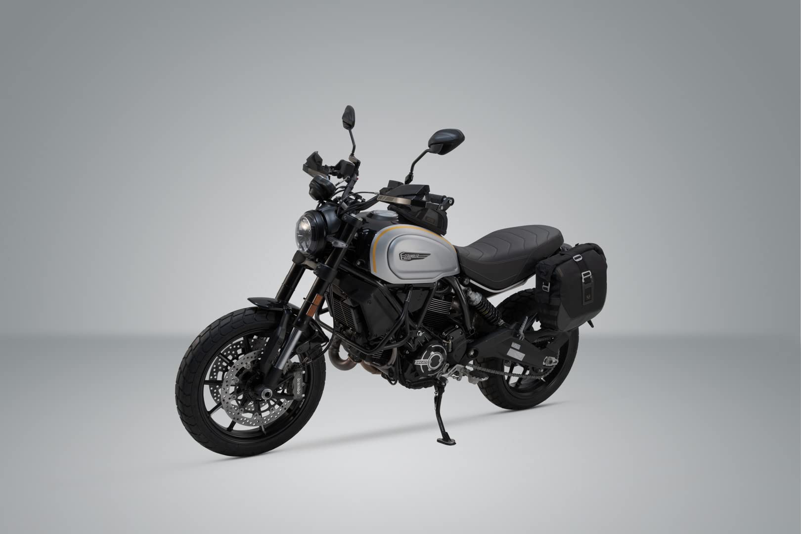 SW-MOTECH BC.hta.22.961.20000 - Borsa laterale per moto + supporto sinistro Legend Gear lc2 - SLC compatibile con Ducati Scrambler
