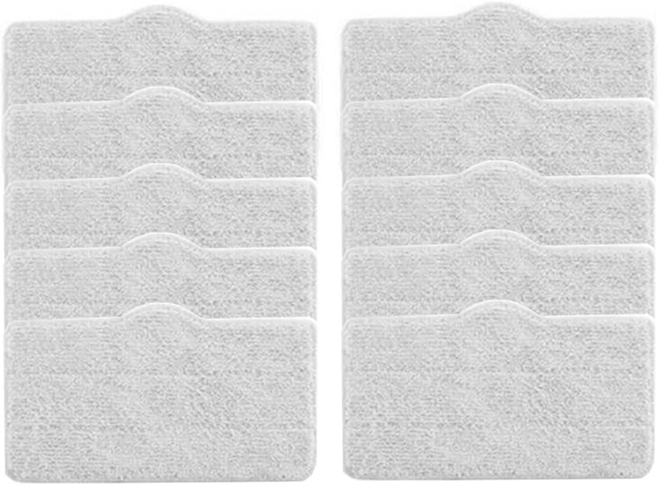 Youngran 10PCS Steam Vacuum Cleaner Mop Cloth Cleaning Pads Compatible for Xiaomi Deerma DEM ZQ600 ZQ610 Handhold Cleaner Mop Replacement Accessory Leisurely