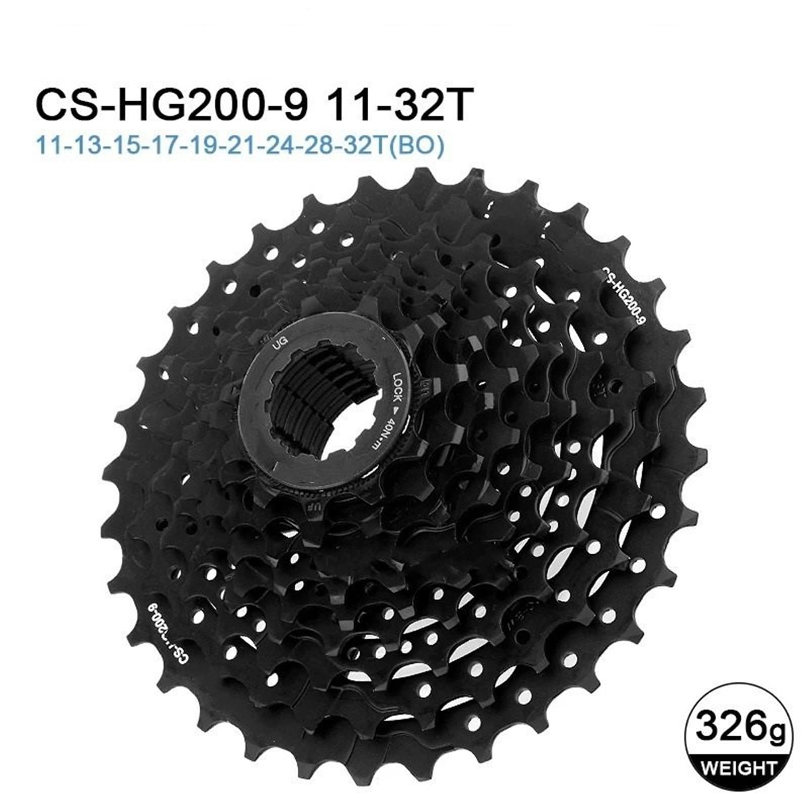 Cassette pignoni e Ruote libere per Bicicletta CAS Adatto per Shimano Altus HG200 9 velocità MTB Cassetta pignone 32T 36T 9S Ruota Libera 9V K7 Parti per Bicicletta