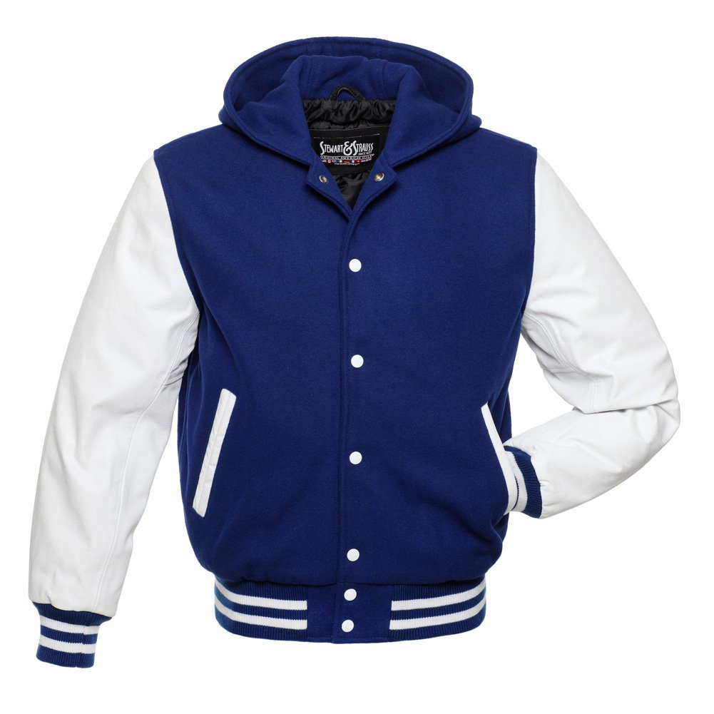 Stewart & Strauss Original Hoodie Varsity Letterman Jacket