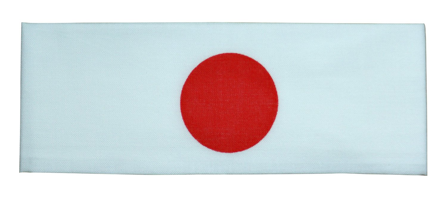 [Stylish Tradition Japanese Good] Hachimaki Hachimaki Hinomaru Hand Towel Fabric, 100% Cotton [Yu Packet Shipping], Hinomaru : Clothing, Shoes & Jewelry
