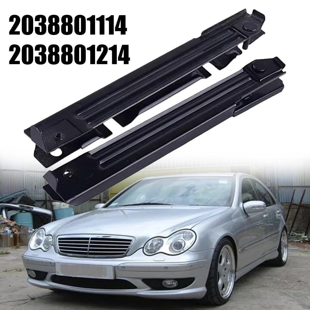 Extremo de soporte de parachoques delantero, 2 piezas para Mercedes W203 C-Class Series 2001-2009, pieza OEM 2038801114 2038801214 apto para C230 C280 C320 C350 CLK320 CLK350