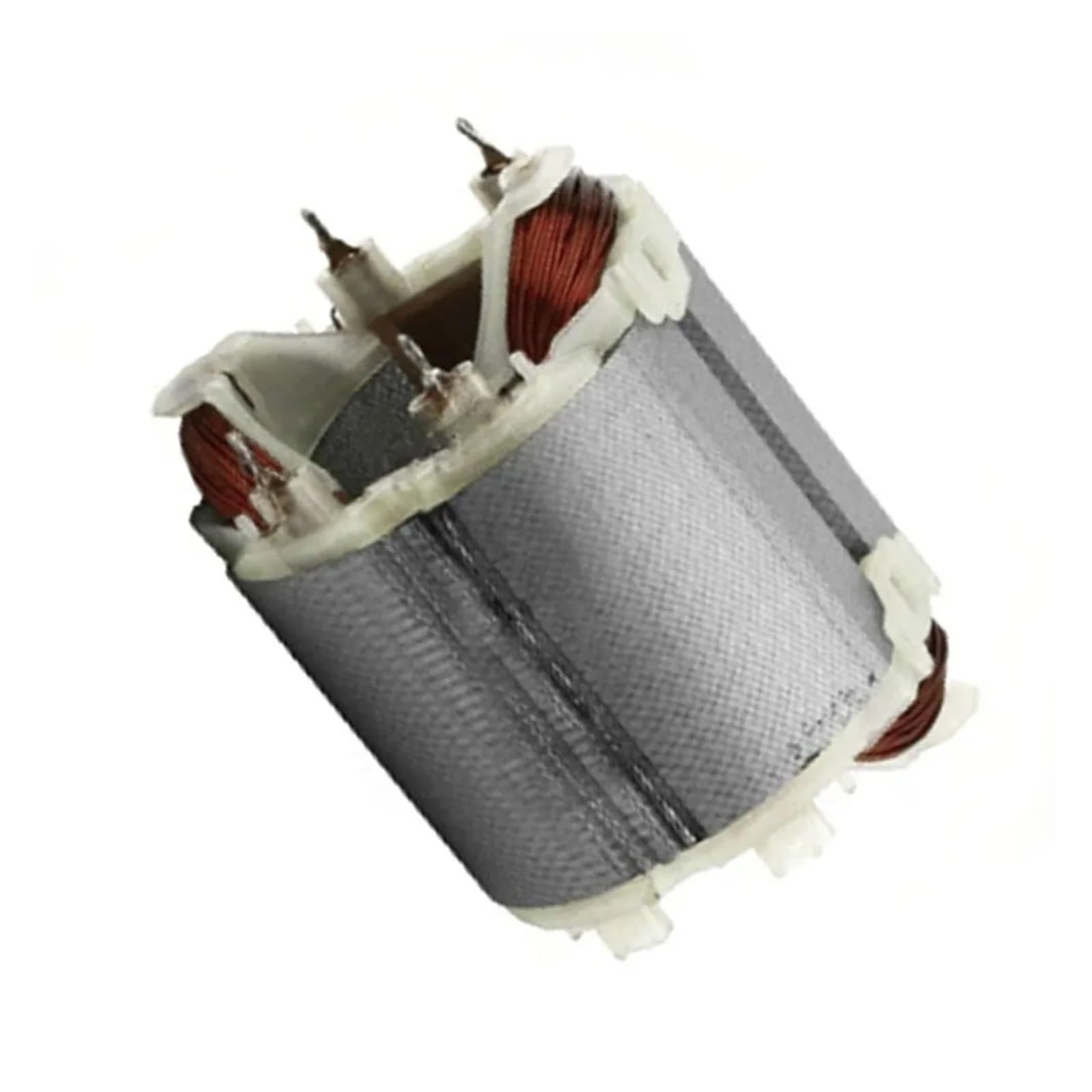 Stator per Utensili elettrici Bobina dello statore Circolare di Ricambio Bobina dello statore in Metallo Elettrico Come da Immagine Bobina dello statore Circolare