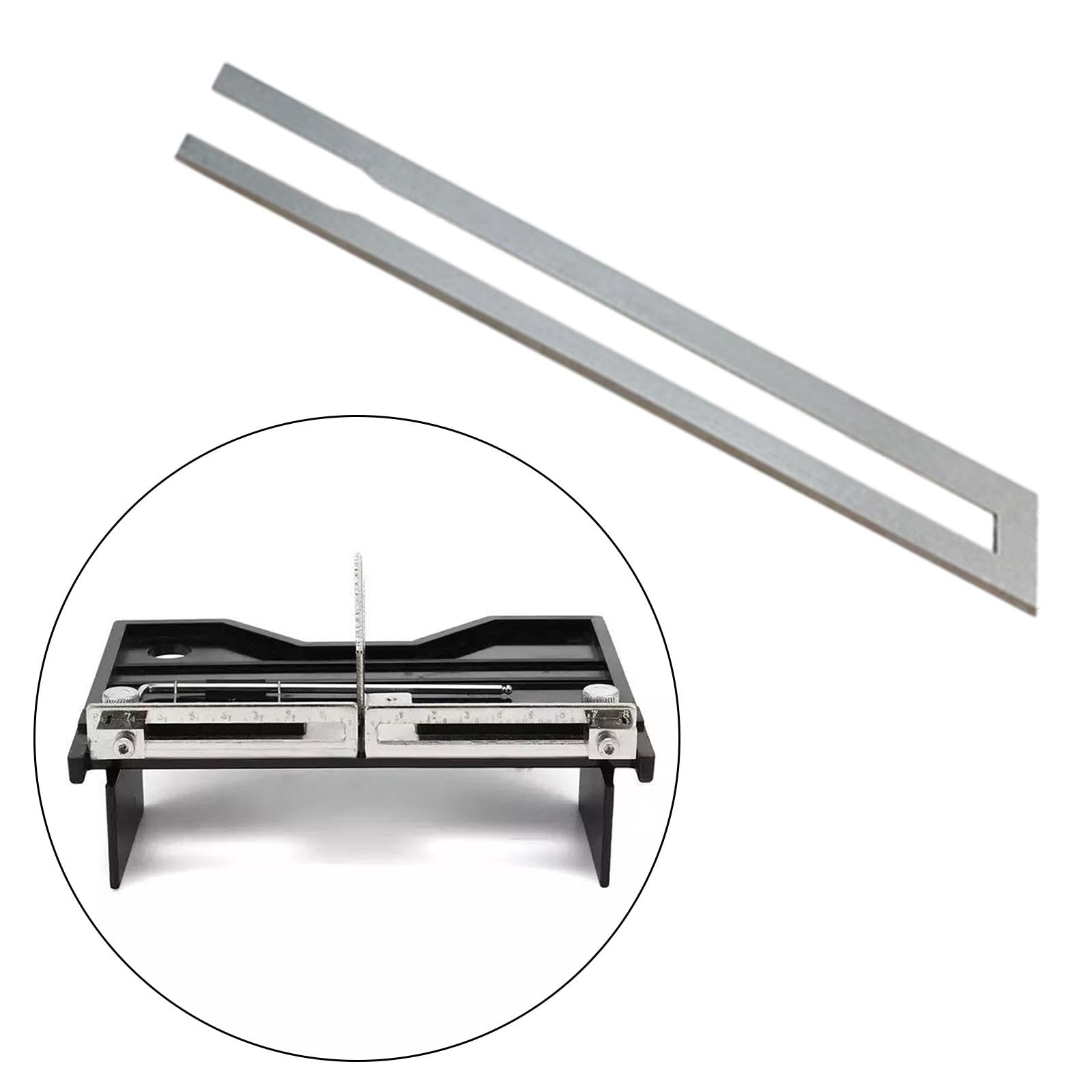 MERIGLARE Lames de Rechange pour Couteaux de Découpe à Chaud, Lames de Rechange pour Coupe-tissu, Couteaux Chromés Durables pour Des Bords Lisses sur La Mousse, 15cmx1.5cm