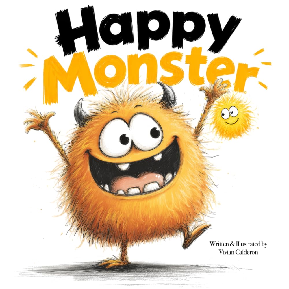Happy Monster: A Children's Picture Book About Happiness and Big Feelings for Kids Ages 3-7 | Social Emotional Learning, Feeling Sad, Naming Emotions, and Growing Your Glow (Monster Feelings)
