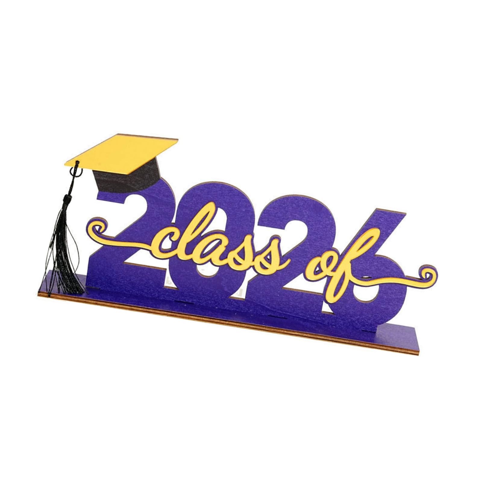 Class of 2026 Wooden Table Centerpieces Graduate Signs for Graduation Parties Favor 2026 Decorations Decoration