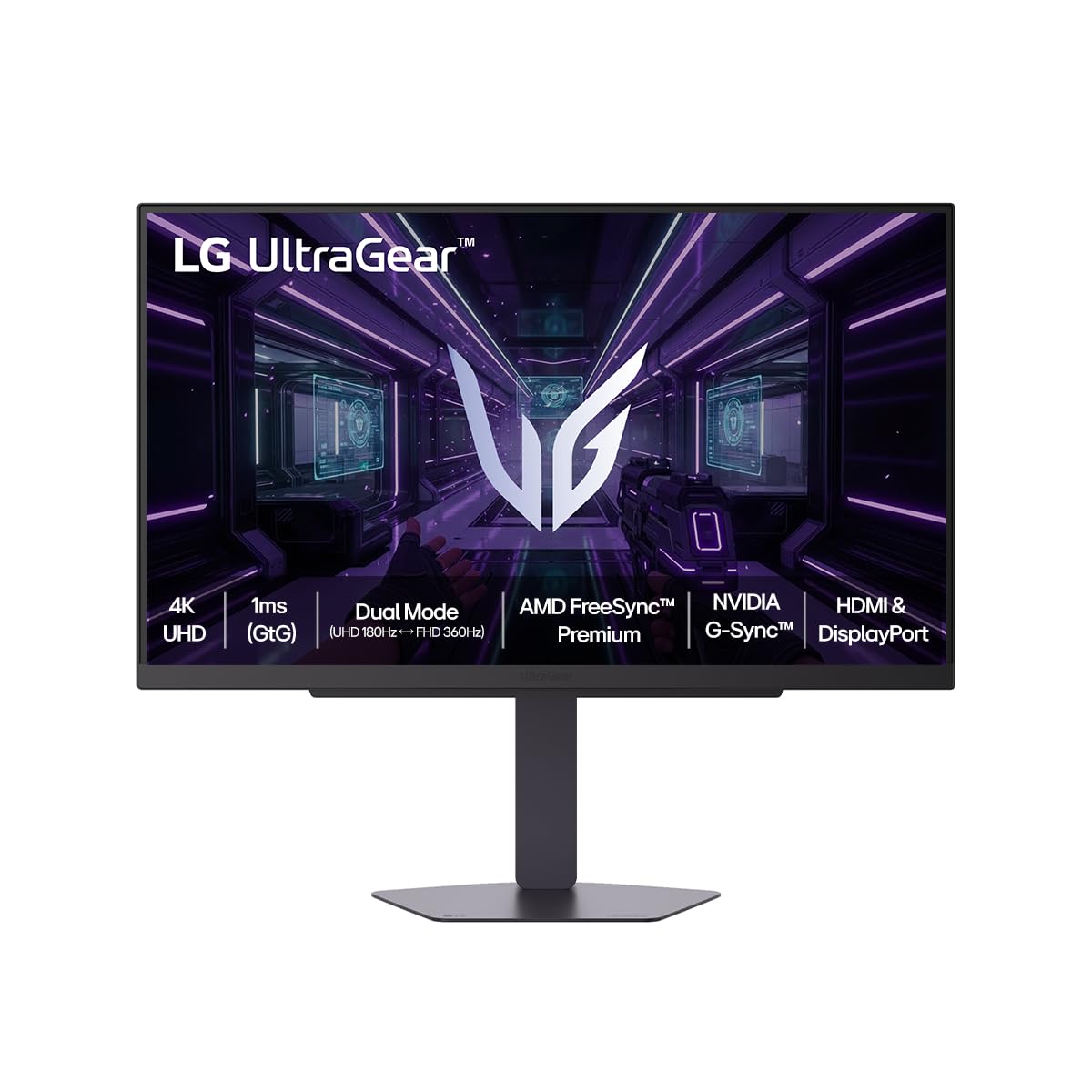 Monitor LG UltraGear™ 27G810A-B, 360Hz, Tela IPS 4K FHD 27
