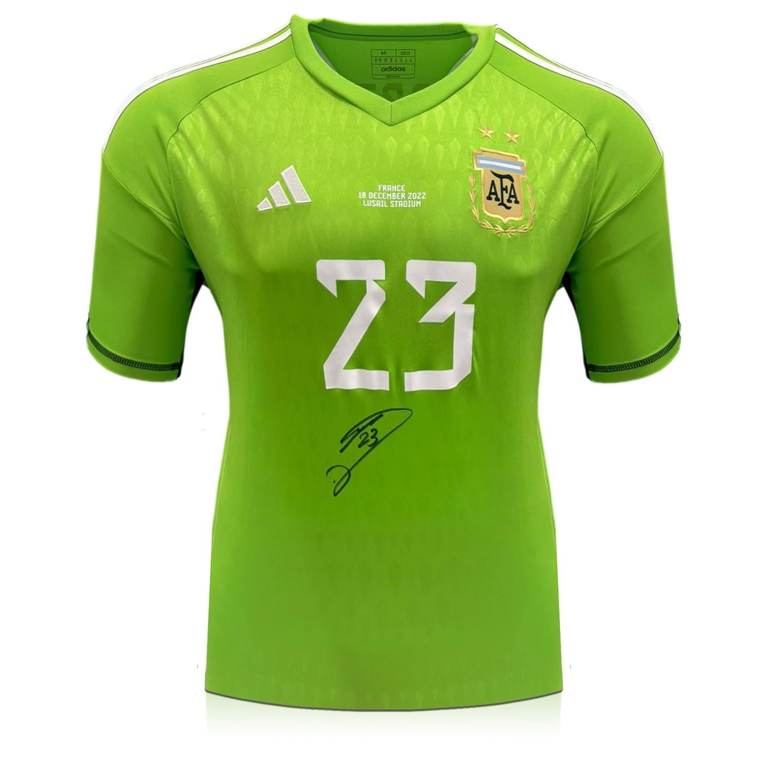 Argentinien-Trikot, signiert von EMI Martinez
