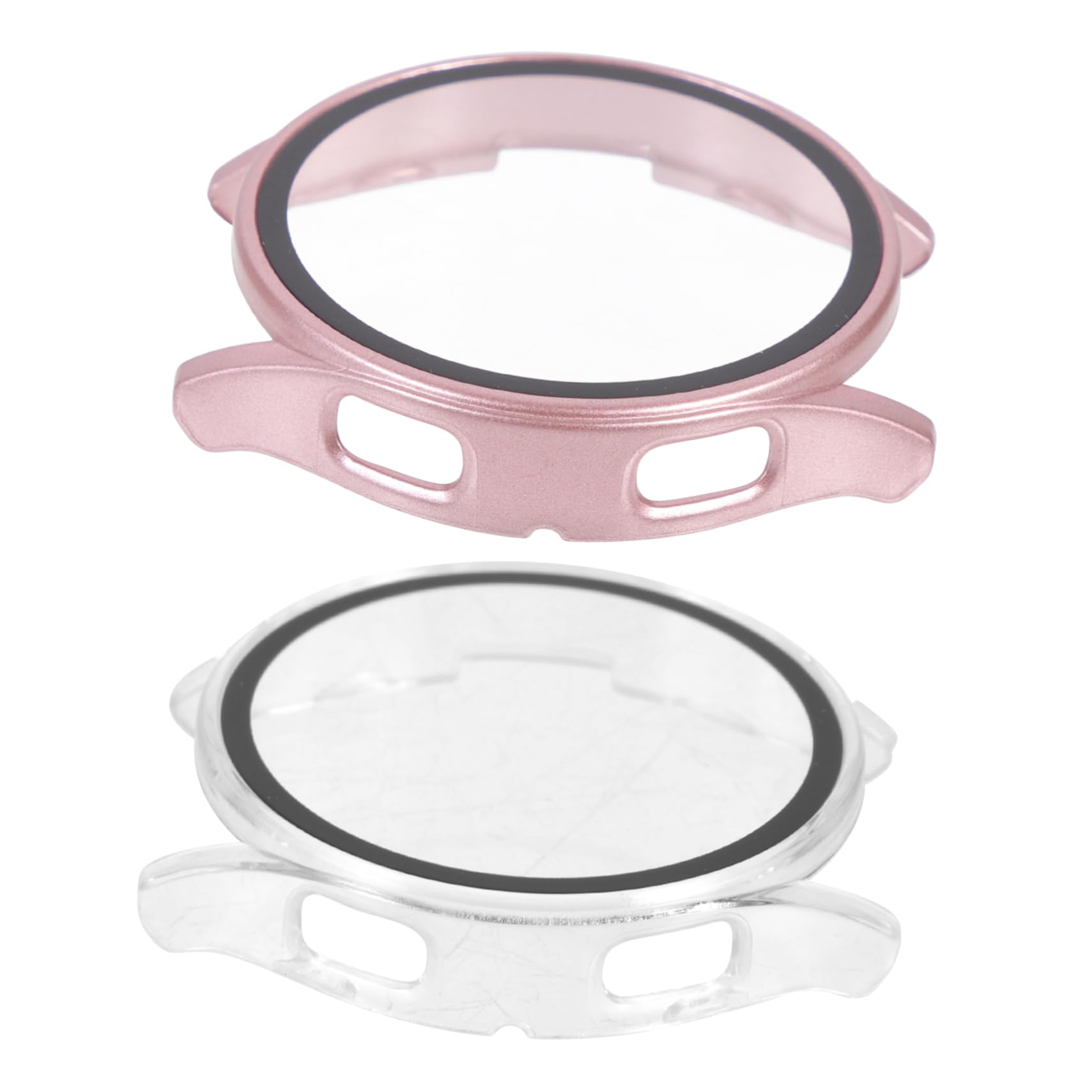 Housoutil 4 Pcs Galaxywatch4 Daily Use Watch Case Table Cover Daily Use Watch Screen Shell Detachable Watch Protector Replaceable Watch Screen Shell Integrated Shell Outdoor Tempered Film