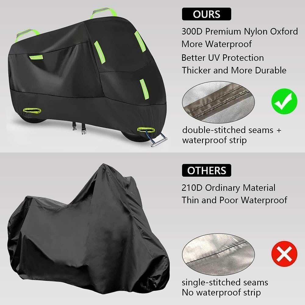 Telo Coprimoto per Piaggio Medley 125 Copertura Motociclo Scooter Copri Impermeabile Antipioggia Anti-UV Fatto su Misura
