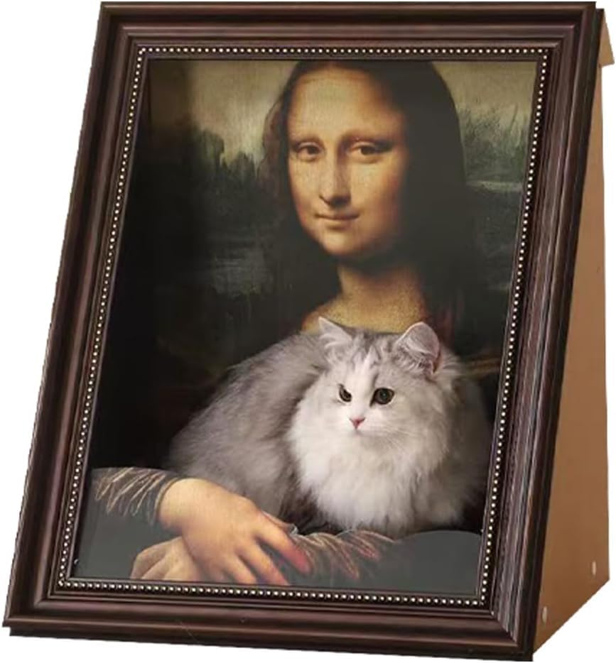 Mona Lisa Cat Bed