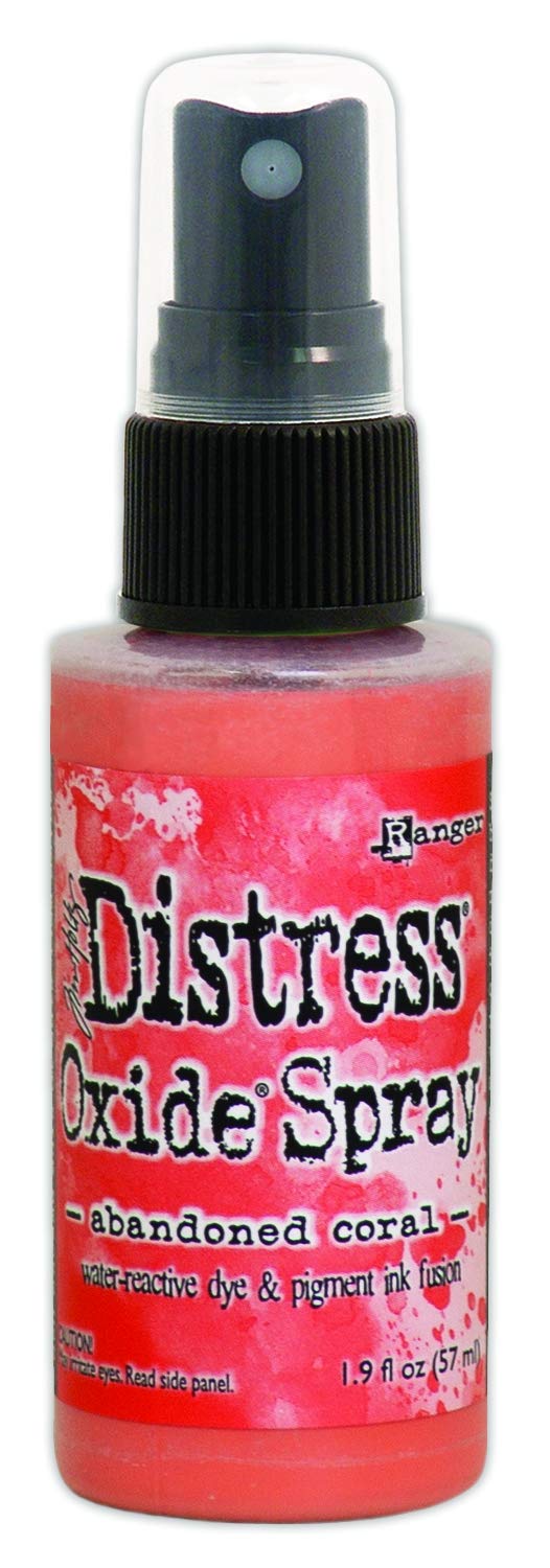 Ranger Tim Holtz TSO-67528 -Distress Oxide Spray -Abandoned Coral, Medium