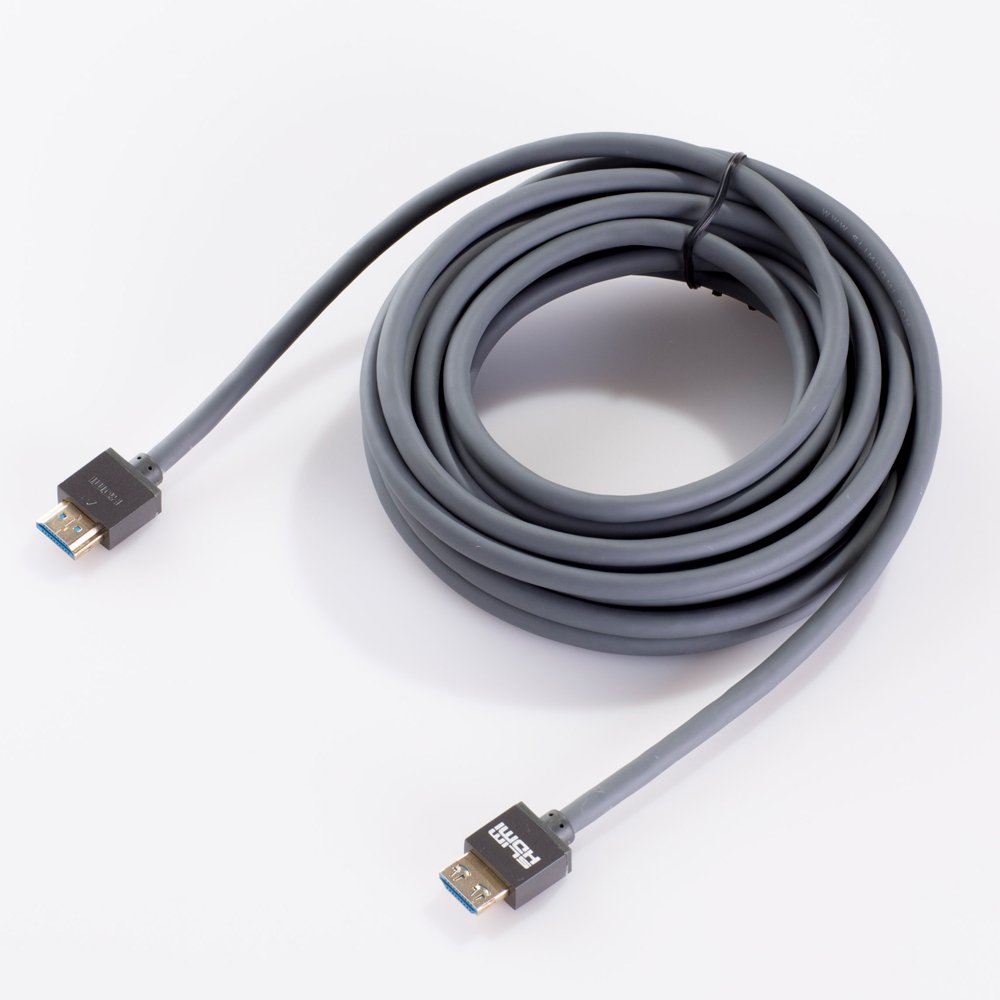 0.5m (50cm) Male Mini (Type C) to Male (Type A) Cable, The World's Slimmest HDMI Lead? (Gold Plated, 1080p, 3D, High Speed, ARC) — view 3