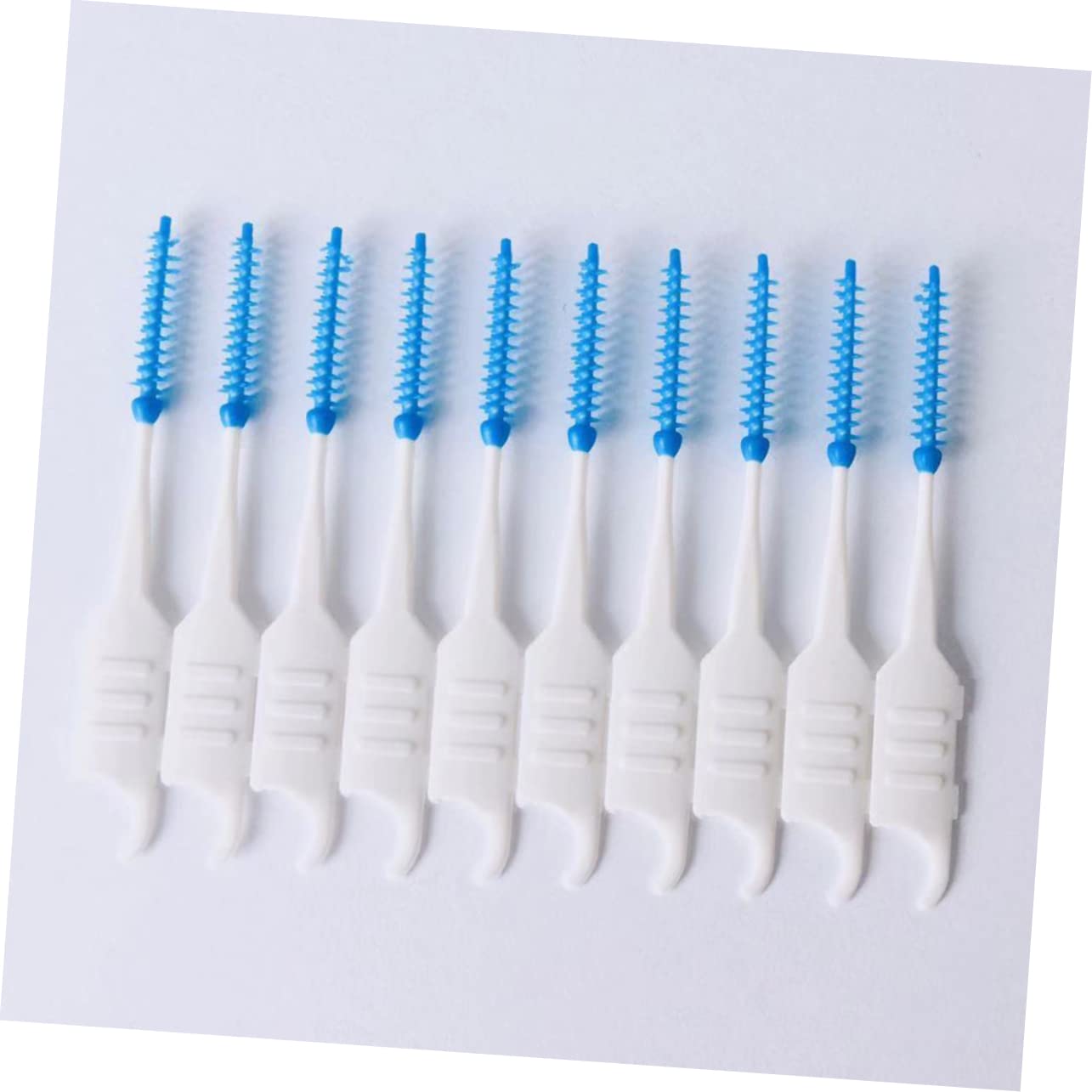 Ipetboom 800piezas Interdental Soft Silicone Cleaners Herramientas De Limpieza Oral Portátiles Para Cuidado Bucal Casa y Viajes