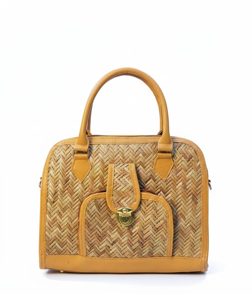 Shubhika Creations Bamboo Bag Handmade Women's Sling Bag.-image-23