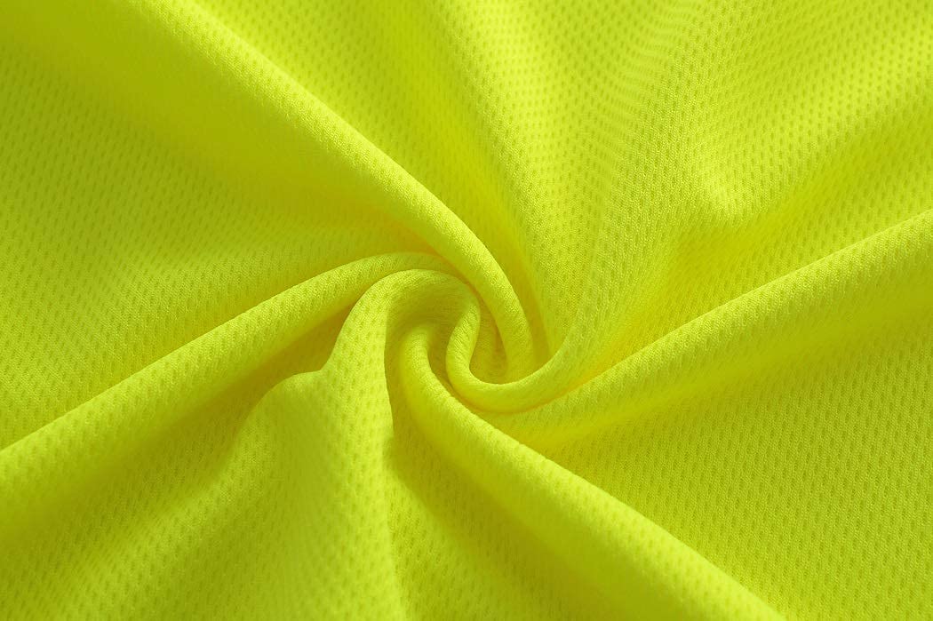 A-SAFETY Camiseta atlética perfecta reflectante - amarillo - 6X-Large