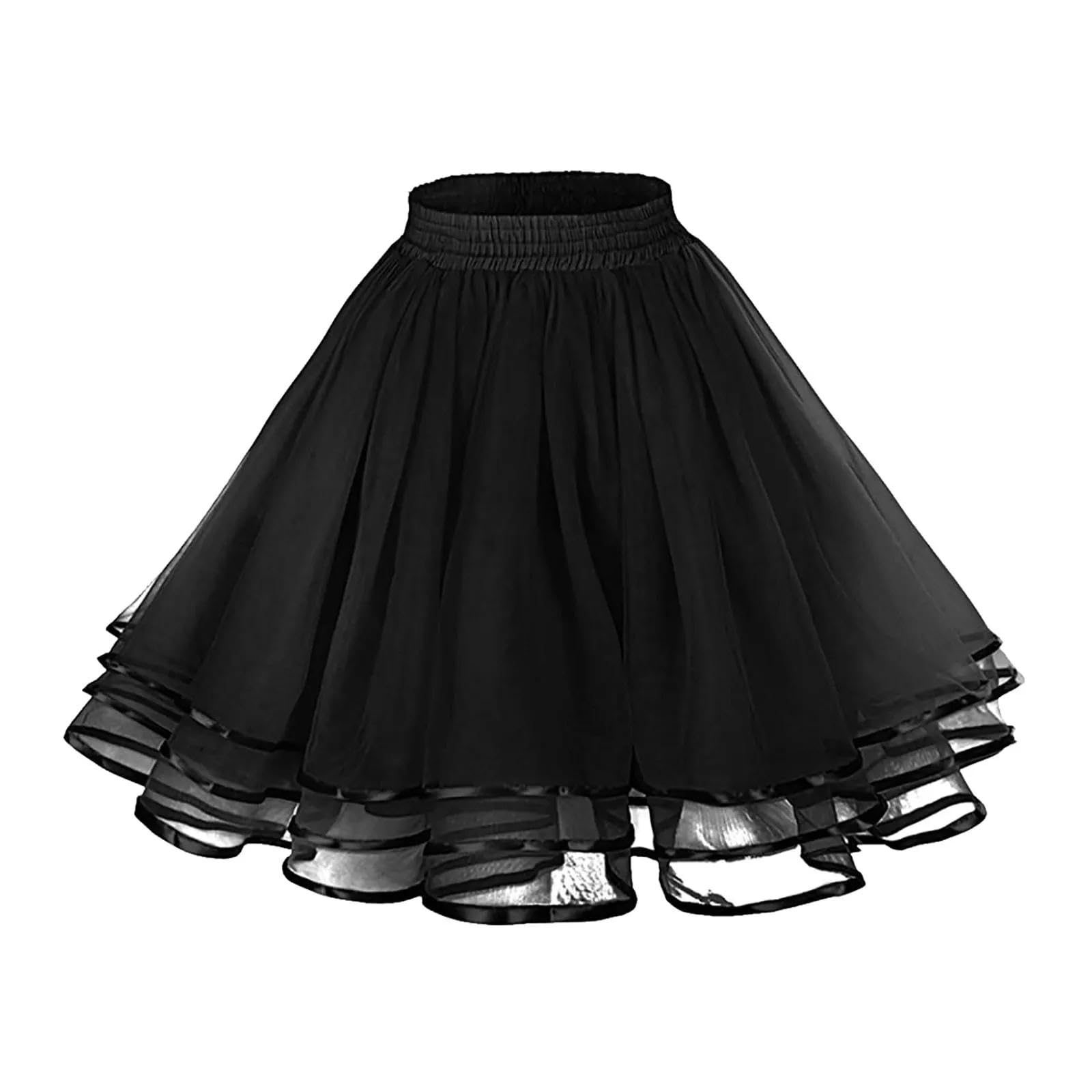Gonna Mini Gonne Casual A Vita Elastica da Donna con Gonna Corta Gonfia per Donne Gonne per Donne