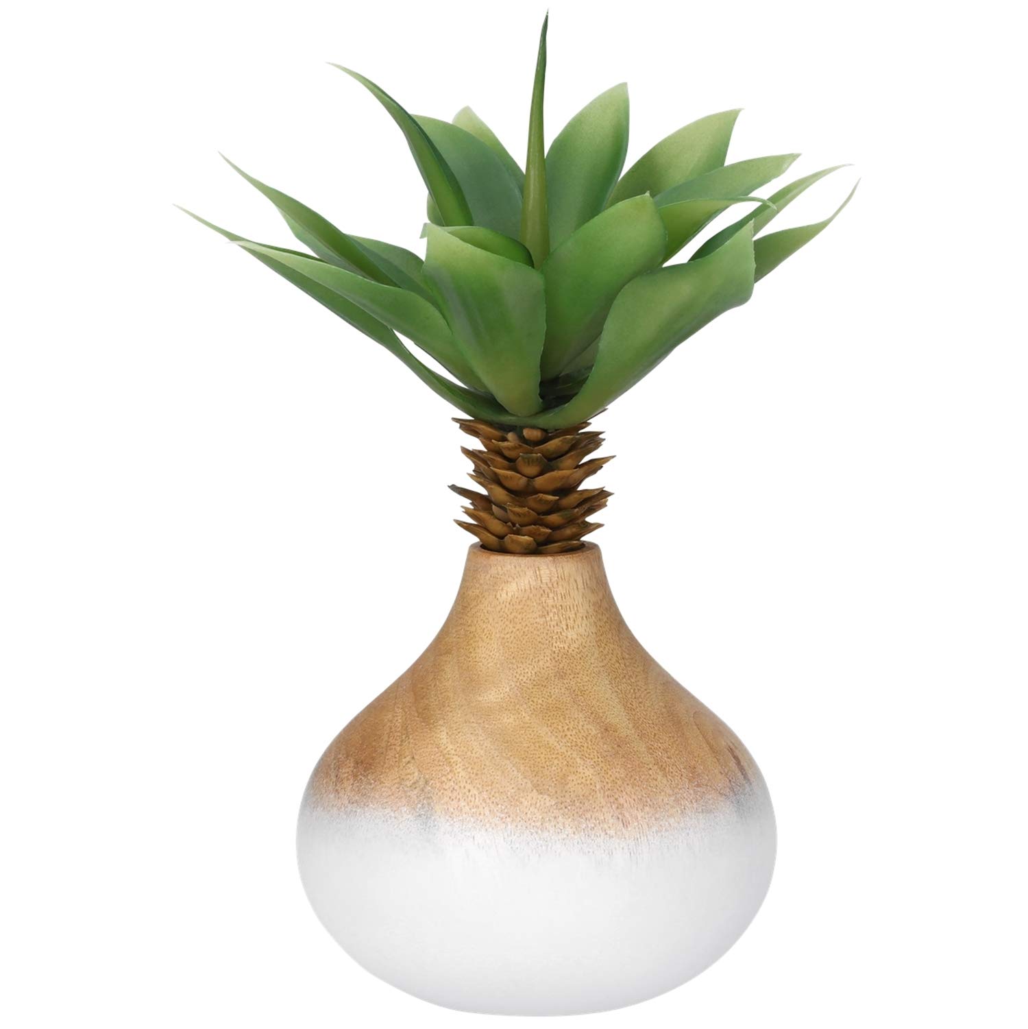 MAKOLO Propagation Stations Glass Planter Tube Wooden Bud Vase Hydroponic Plant Stand for Indoor Plants Flower Home Office Desktop Garden Table Desk Planters Decoration (White 2)