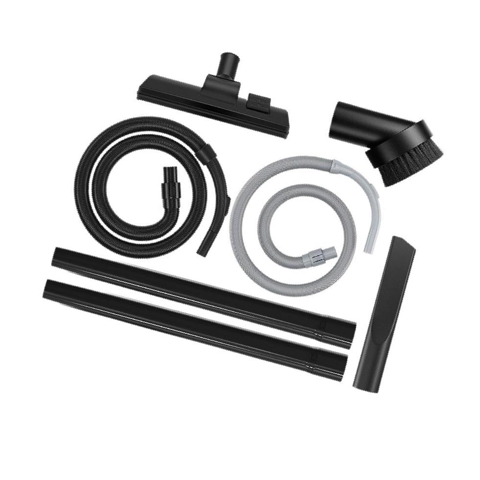 Manguera de aspiradora for Huixi y Midea. Accesorios for manguera de aspiradora Qw12T-05F/07K/607. Cabezal de succión con cepillo de tubo recto. Manguera flexible para aspiradora robot