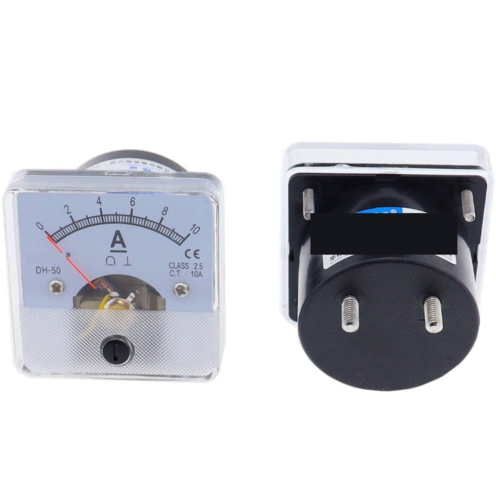 Amperometro DH-50 DC 1A 2A 3A 5A 10A 15A 20A 30A 50A Puntatore Analogico/Corrente 1 Pz (DC 500A (75mV))