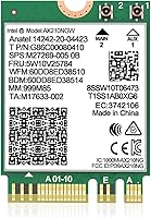 Vista 7 de Tarjeta WiFi 7 Intel BE200 NGW, Bluetooth 5.4, 5800Mbps M.2/NGFF, compatible con Windows 10/11 (64bit), Linux, no compatible con AMD, solo