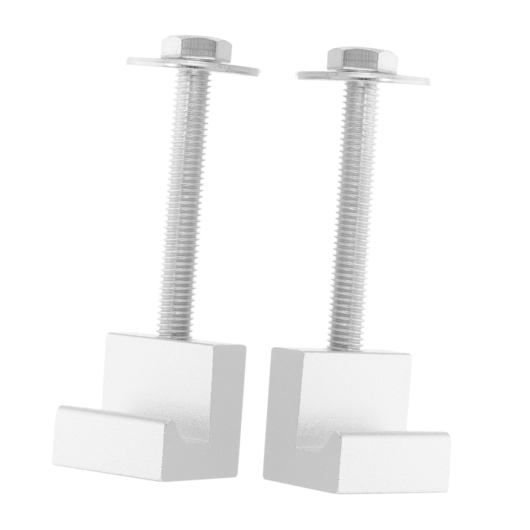 ULTECHNOVO Truck Toolbox Clamps Aluminum j Hooks Heavy Duty Mounting Kit for Pickup Truck