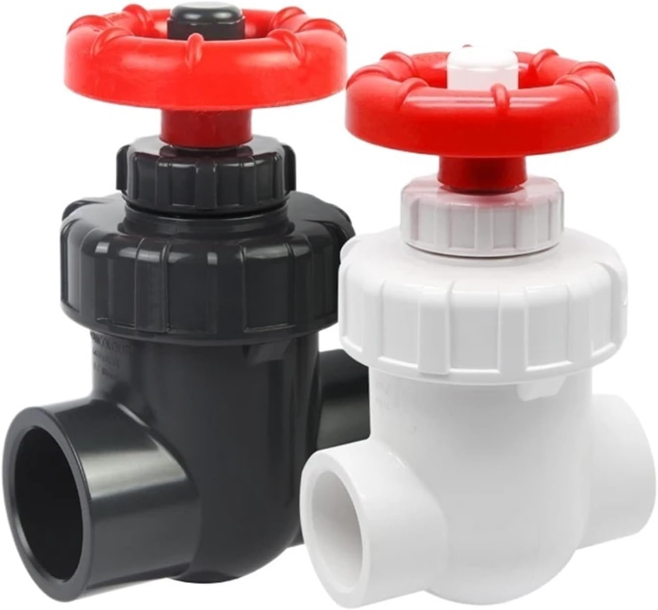 20 25 32 40mm Gate Valve Flow Control Sluice Valve For Garden Irrigation Aquarium(50mm DN40,Dark Gray)