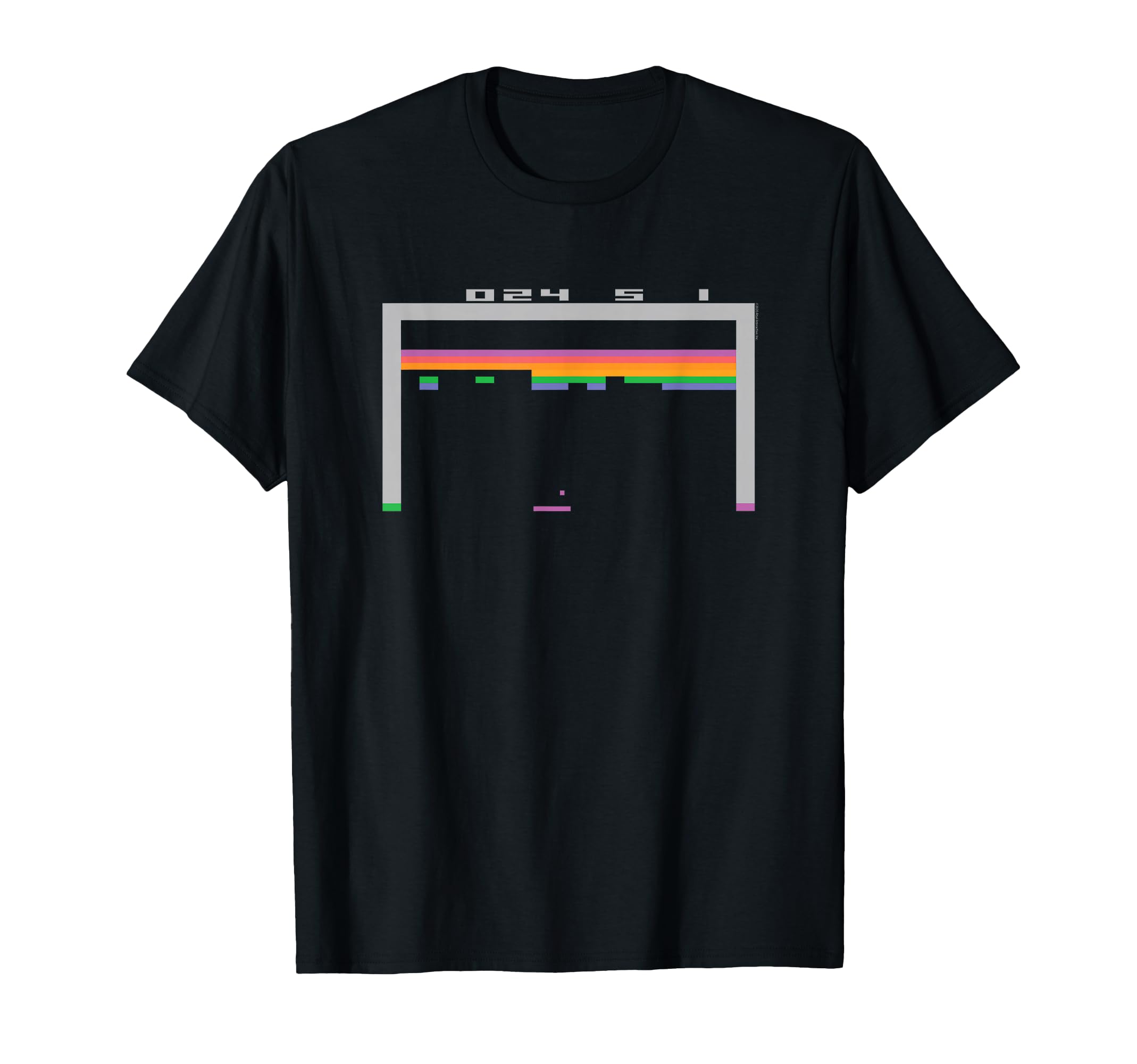 Atari Breakout Gameplay Screen Iconic Game T-Shirt