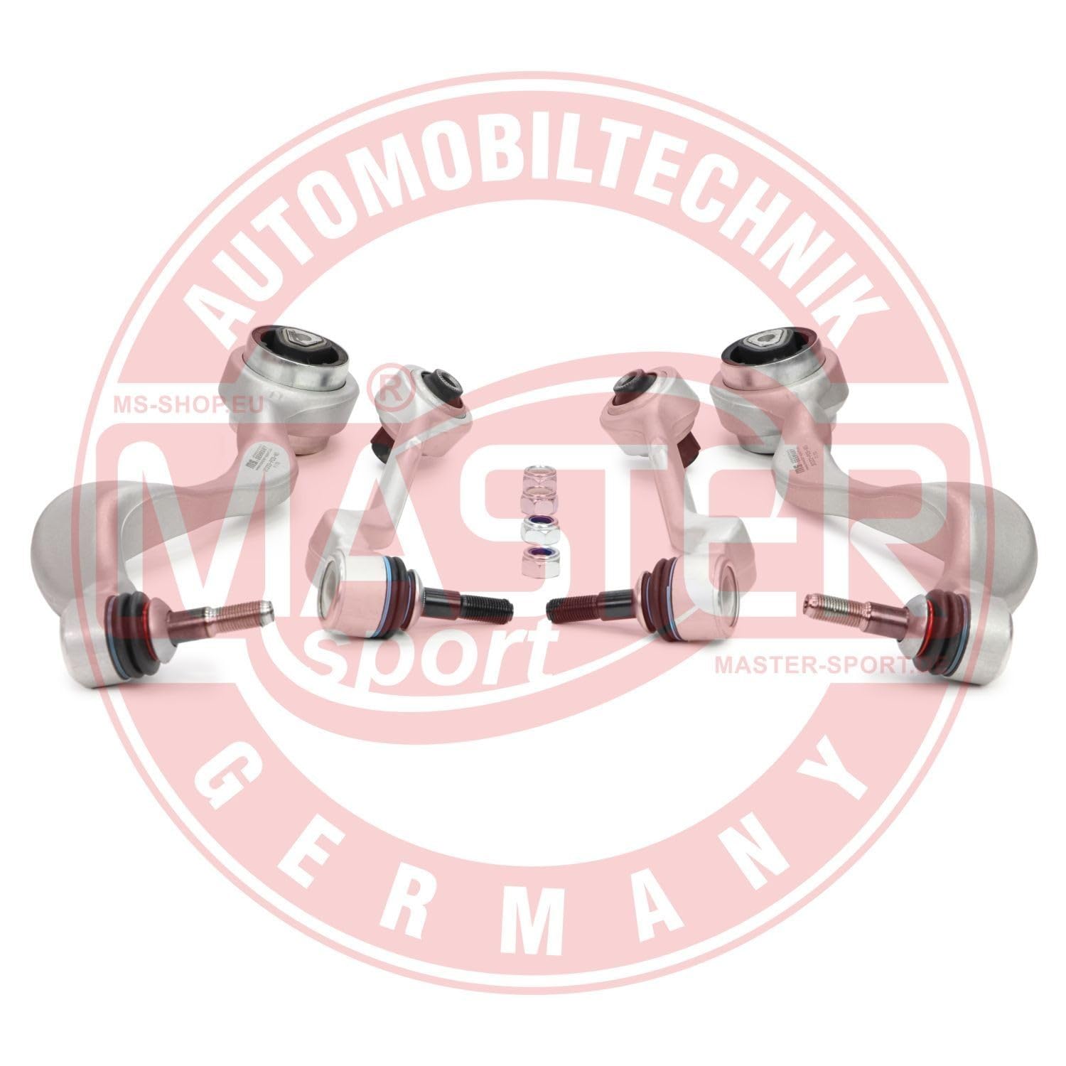 36856/4-KIT-MS Juego de reparación brazo de suspensión Delantero, izquierda derecha Brazos de suspensión Brazos oscilantes Brazos oscilantes suspension