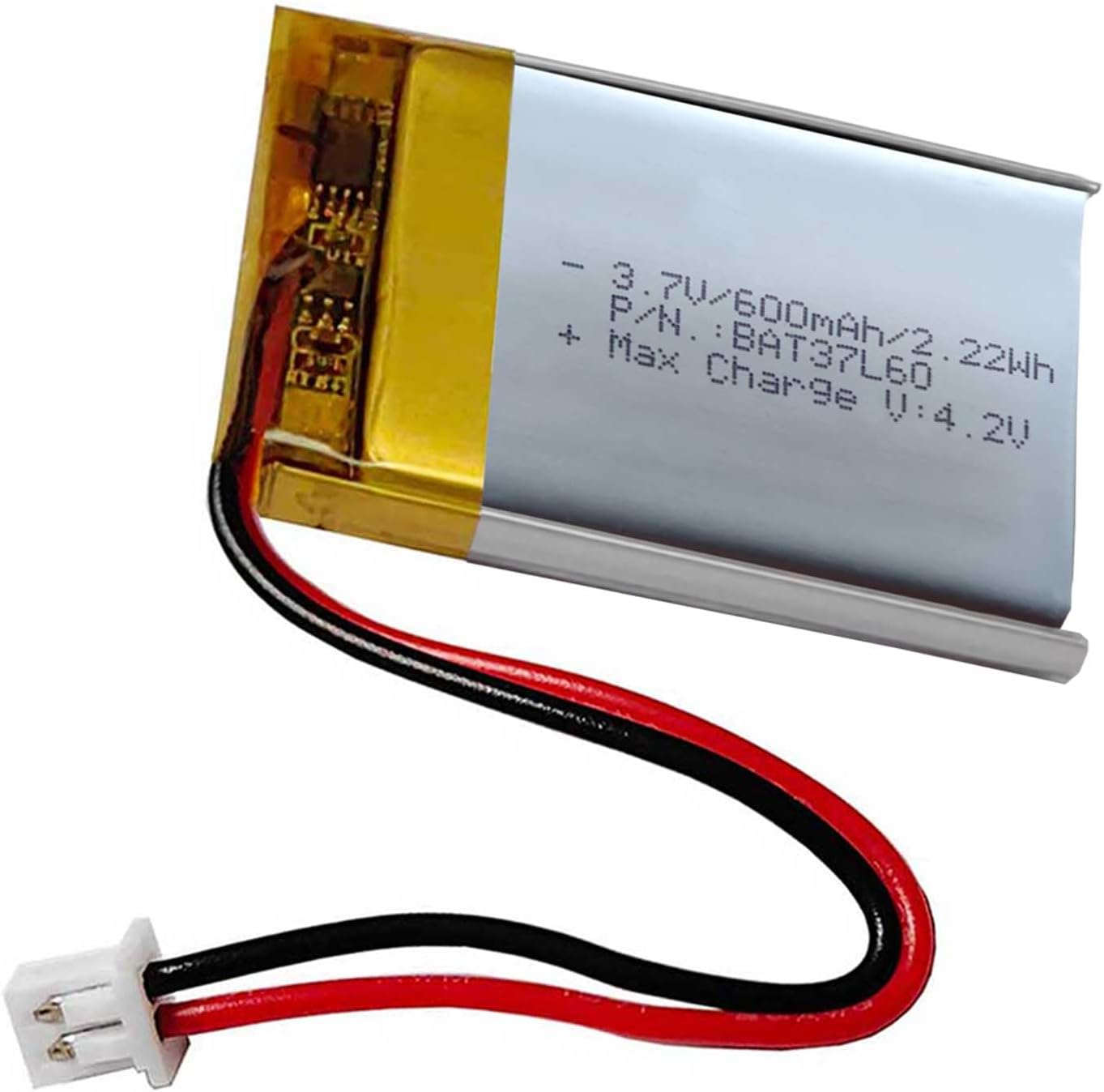 AOLIKES 3.7v 503040 600mAh Lipo Battery Replacement for Cozmo Vector Robot SkyBell HD Video Doorbell Flysight FPV Watch Dash Camera GPS Driving Recorder Wireless Speaker