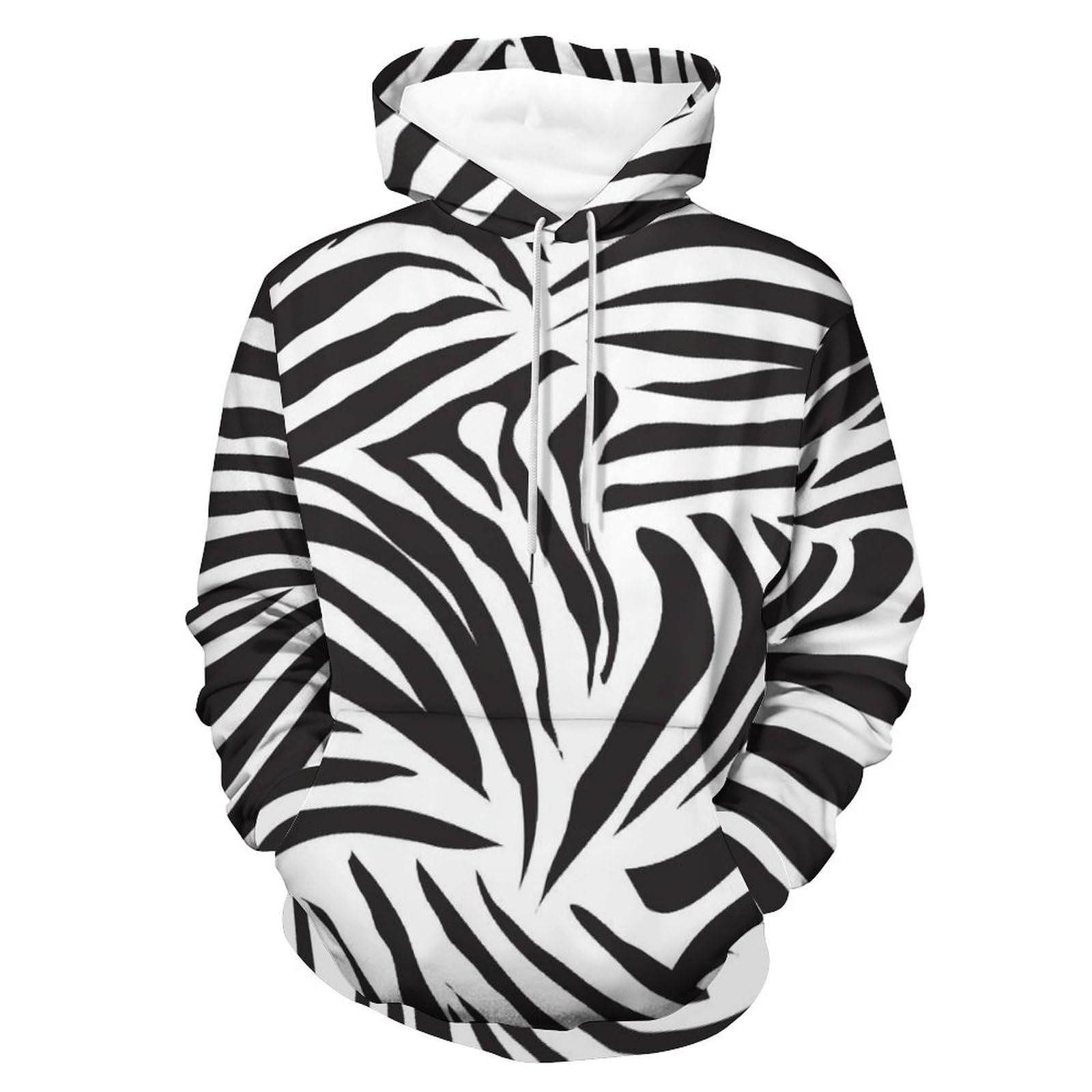 Hoodie texture animale UMENG pull à capuche unisexe taille S - 8