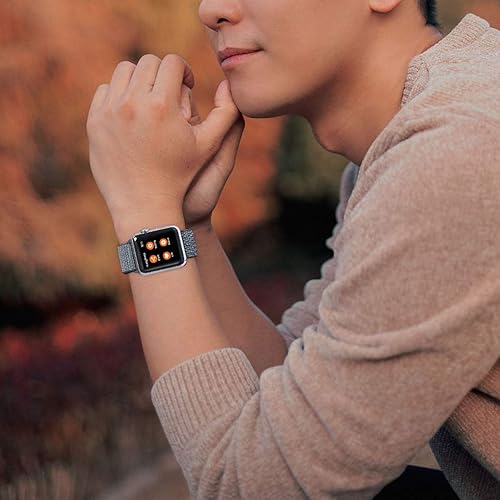 Miniatura 5 de Correa deportiva compatible con Apple Watch Band de 1.929 in, 1.811 in, 1.772 in, 1.732 in, 1.654 in, 1.614 in, 1.575 in y 1.496 in, correa de