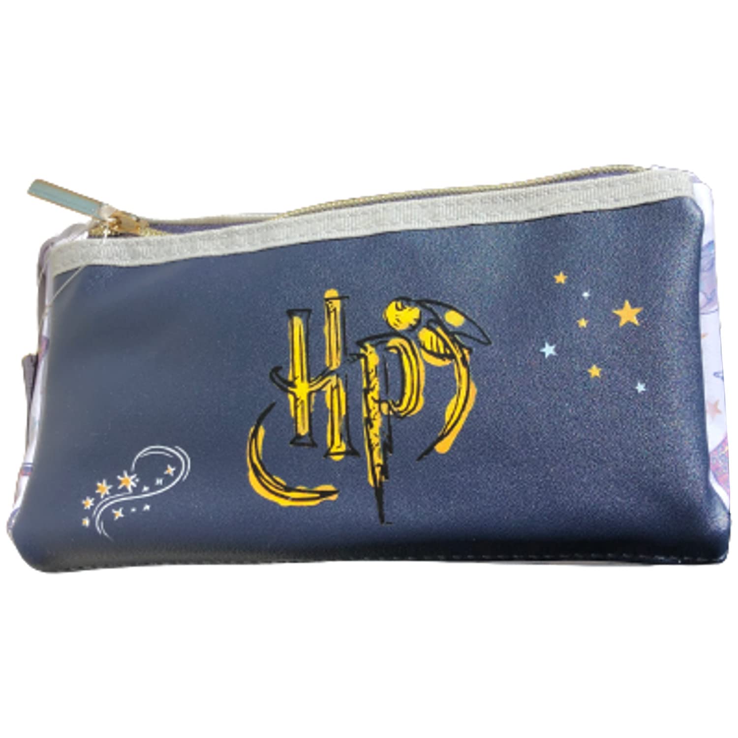 Buy Harry Potter Emoji School Pencil Case, White and Navy Blue, School