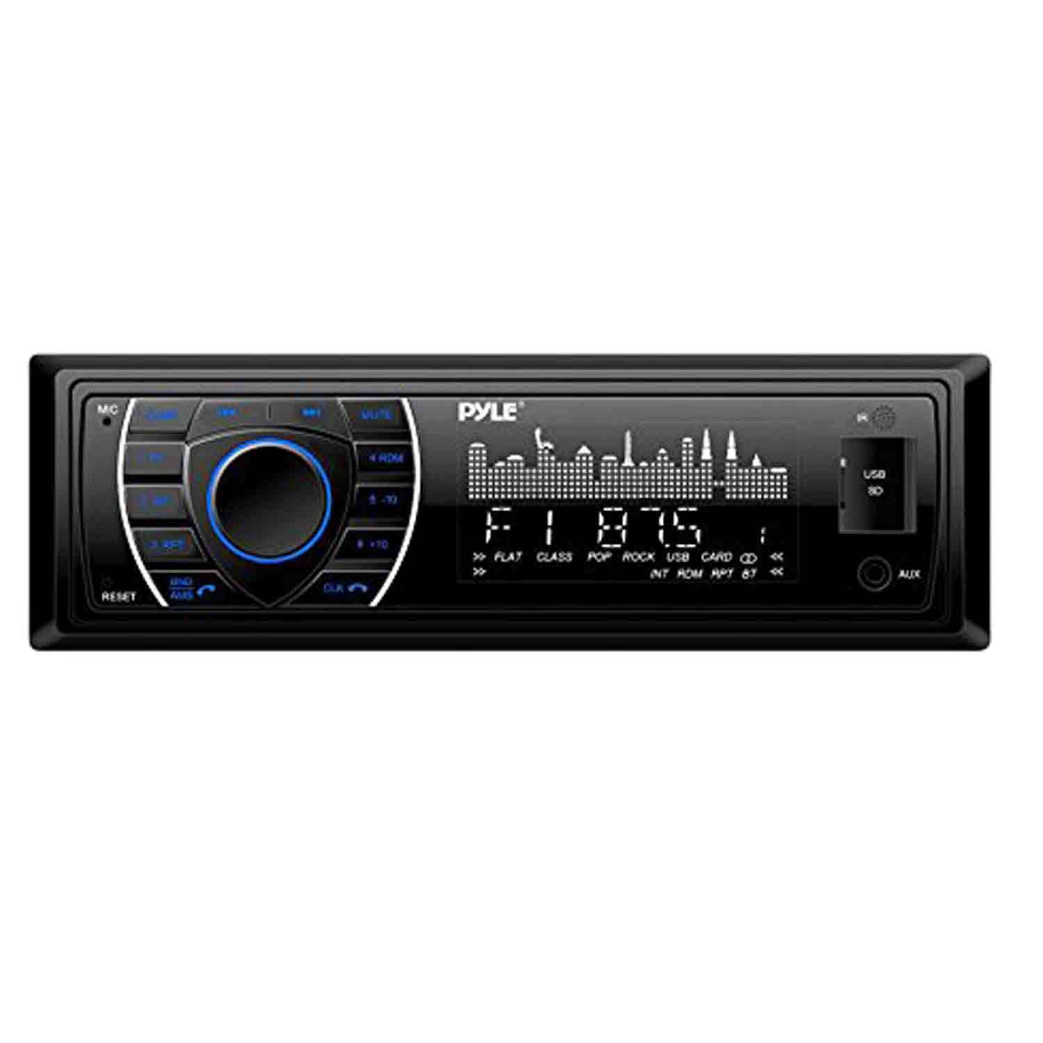 Amazon.com: PYLE PLRMR27BTB Marine Receiver Stereo(Black) with  