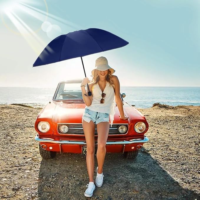 Image of Travel Umbrella Windproof Automatic Umbrellas big size for men, Umbrella for girls, Umbrellas for rain,Windproof umbrella Large for Man, Women Factory Outlet umbrellas