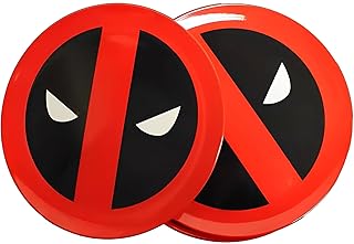 Star Wars Marvel Dead Pool Round Plate 4-Piece Set