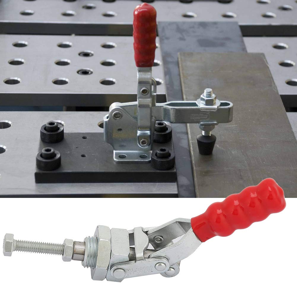 Galvanized Iron Push Pull Quick Release Toggle Clamp 100kg Clamping Force for Welding and Inspection Tools