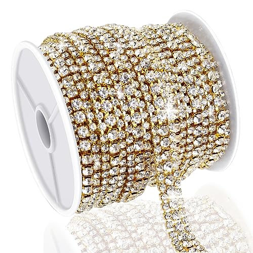 Towenm 6 Yards Crystal Rhinestone Chain