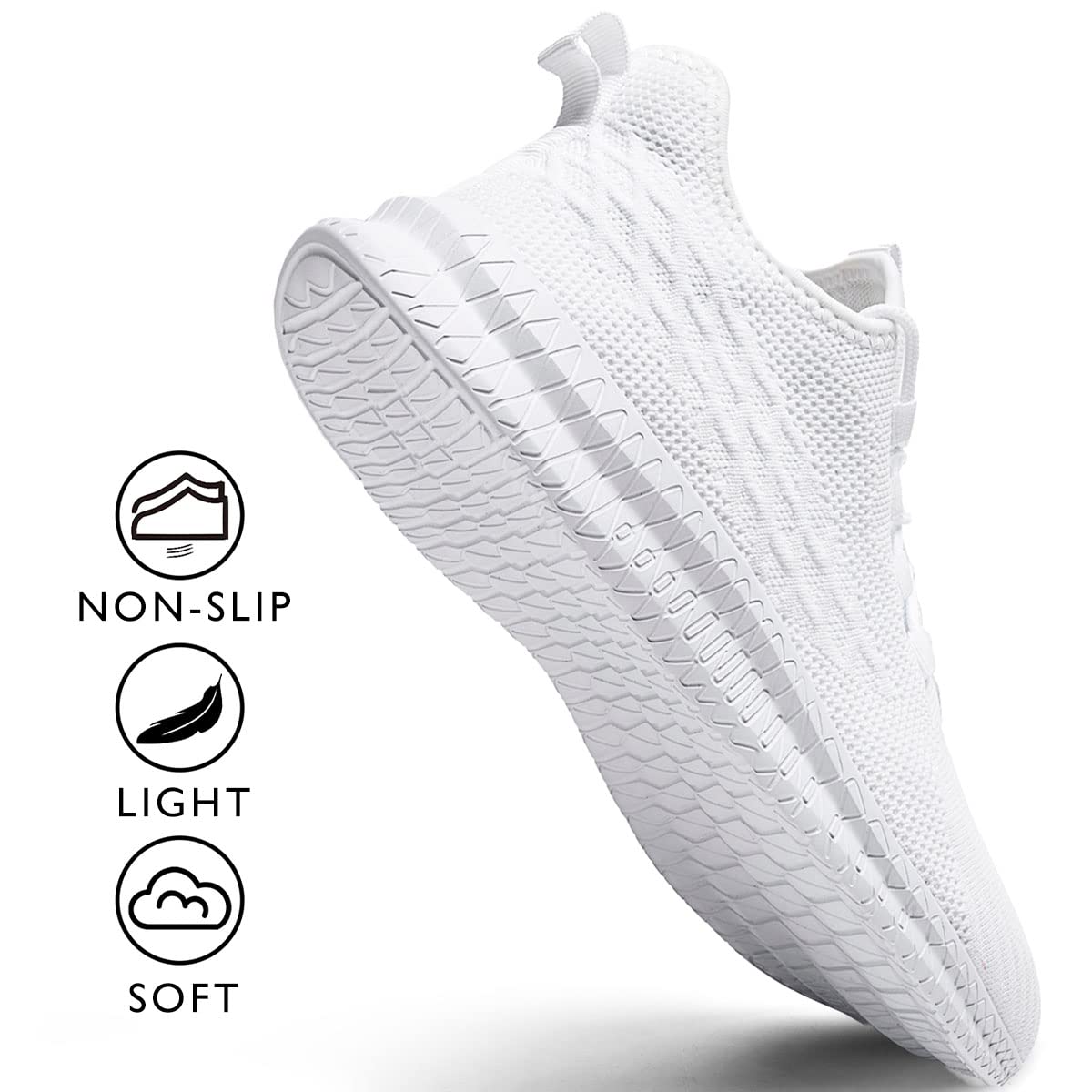 Tenis casuales para correr para hombre, para caminar, para gimnasio, deportes, transpirables, ligeros, cómodos