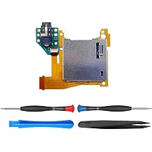 ElecGear Game Card Reader Replacement for Nintendo Switch LITE HDH-001, Game Card Adapter Slot PCB Module with Headphone Jack, Repair Part Tool Kit Included