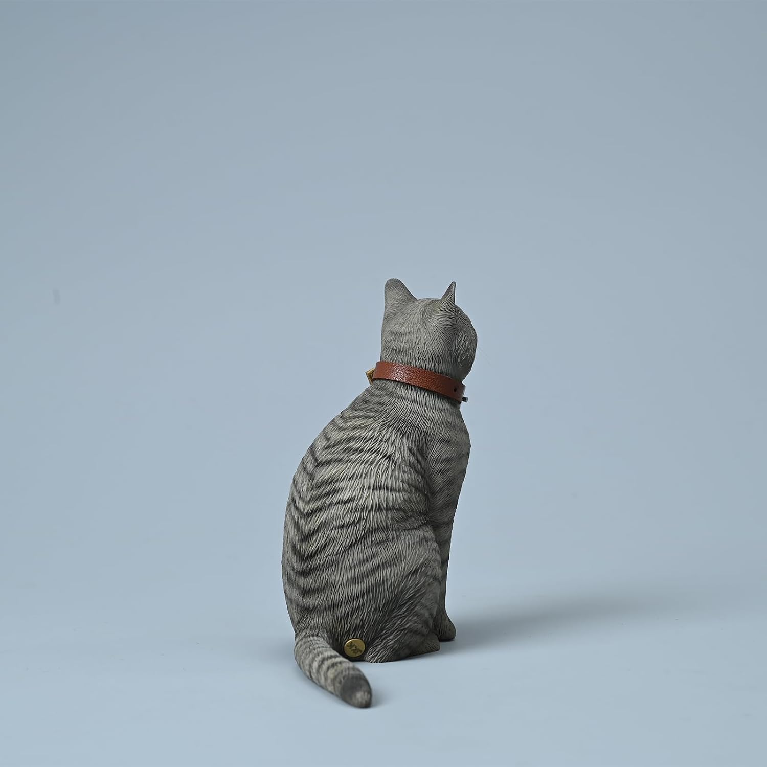 MMOS X JXK Chinese Rural Cat Statue for Home Decor, Durable Polyresin with Intricate Details, Chinese Rural Cat Figurine Gift for cat Lovers