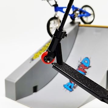 Fingerboard Rampger - Mini Skateboard Tricks, Skateboard Accessories, Portable Finger Scooter Ramp Set for Kids | Educational Fingerboard Play Set, Skate Park Toys for Children
