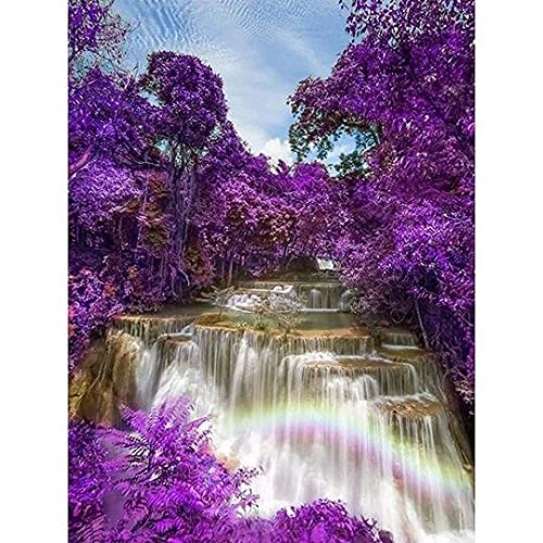 Kit Diamond Painting Cascade 70x140cm broderie diamant complète pour décoration salon