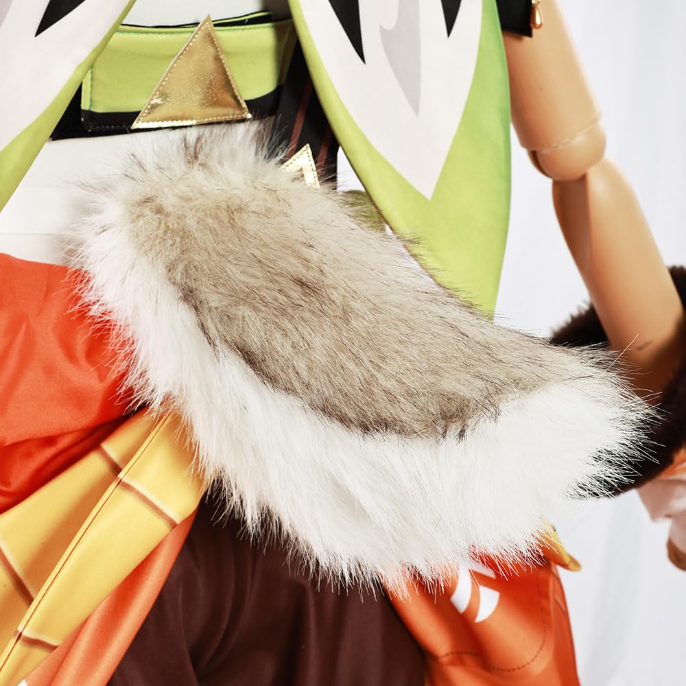 Amazon.co.jp: 原神 げんしん ナタ カチーナ Kachina コスプレ衣装 